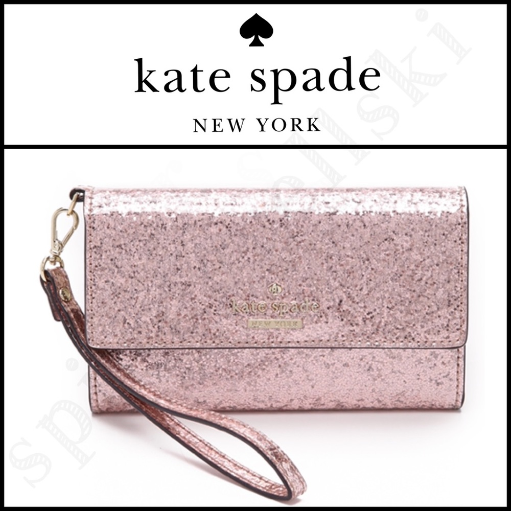 ❌SOLD❌ Kate Spade GUC Glitter Bug iPhone Wristlet